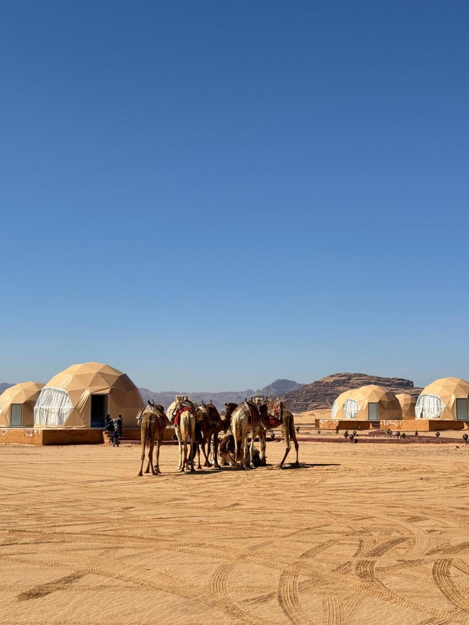 Wadi Rum Anwar Luxury Camp Esterno foto