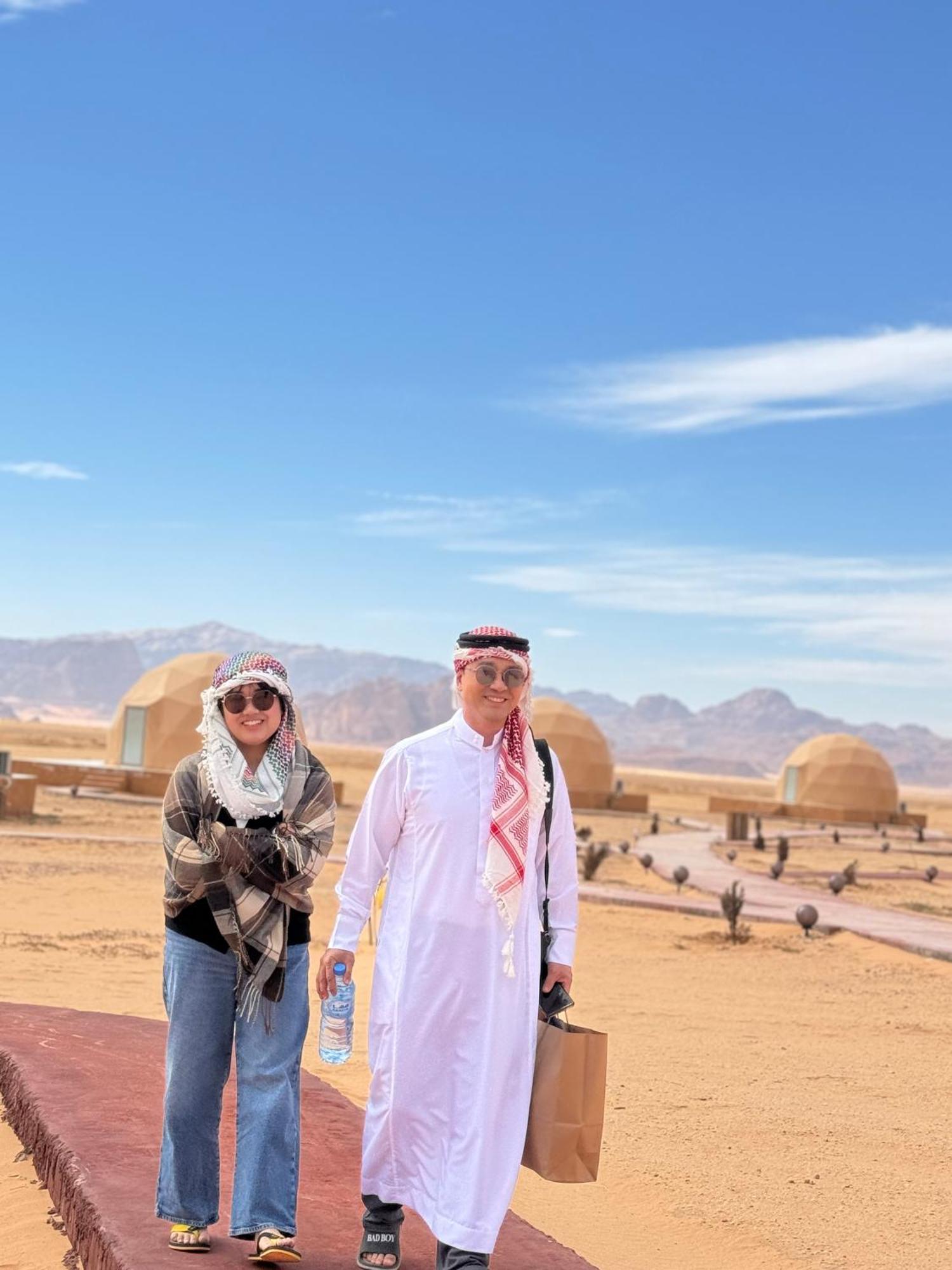 Wadi Rum Anwar Luxury Camp Esterno foto